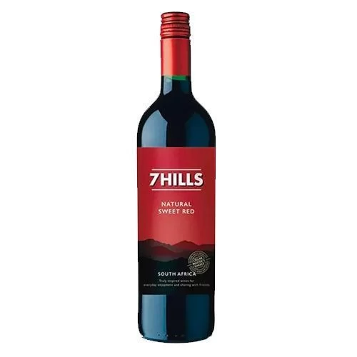 7 Hills Natural Sweet Red -750Mls