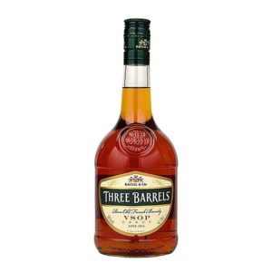 Three Barrels Vsop Brandy - 1L