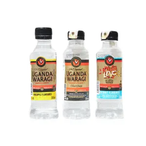 Uganda Waragi Coconut Plastic - 200Mls