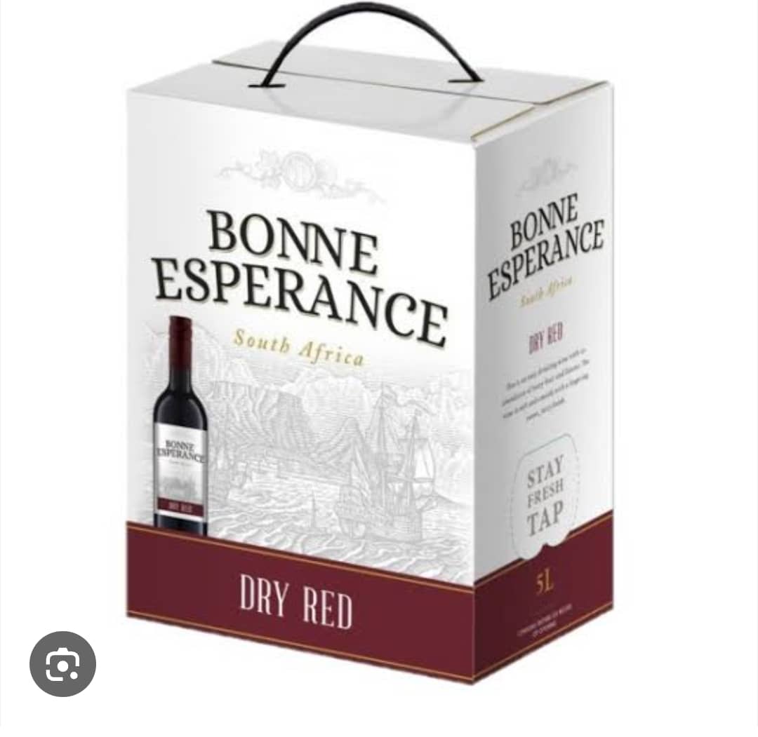 Bonne Esperance Dry Red Wine -5L