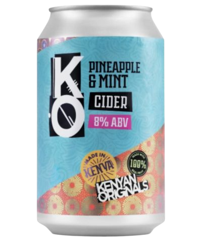 African Originals Pineapple & Mint Cider - 330Mls