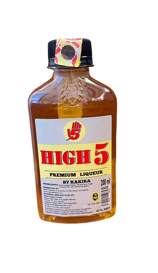 High Five Premium Plastic Liqueur - 200Mls