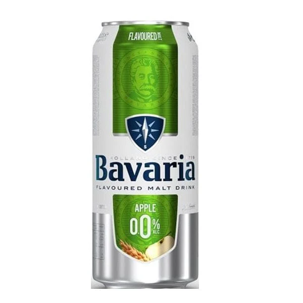 Bavaria Apple 0% Can - 500MLS