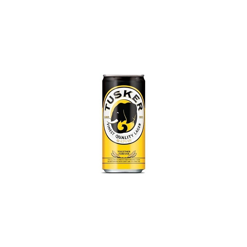 Tusker Lager Can -500Mls