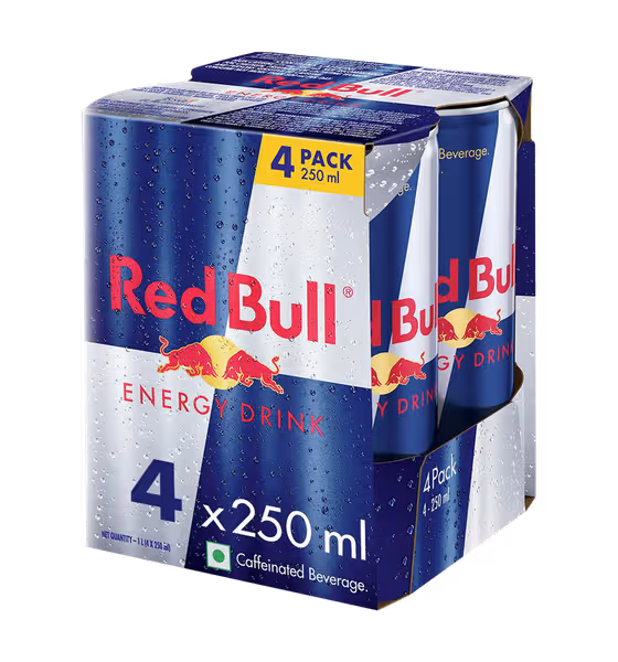 Redbull  Energy Drink - 4 Piece Pack