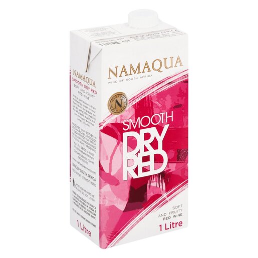 Namaqua Smooth Dry Red Wine - 1L