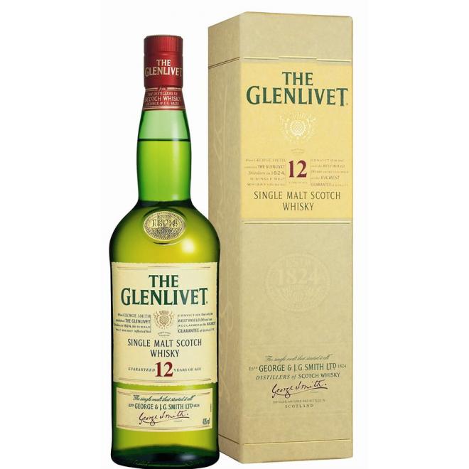 Glenlivet 12Yrs Single Malt  -700MLS