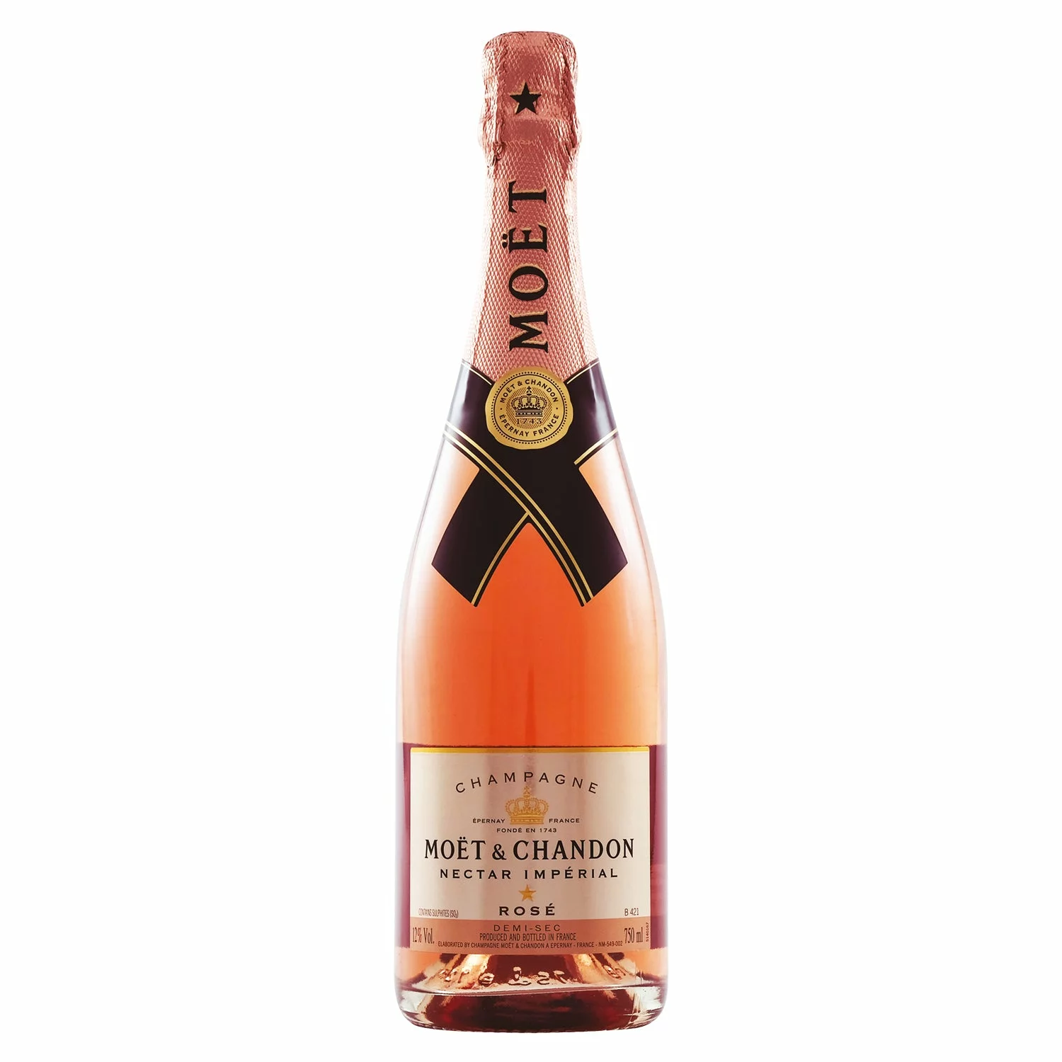 Moet Nectar Champagne - 750Mls